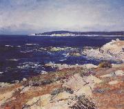 Guy Rose Carmel Seascape oil